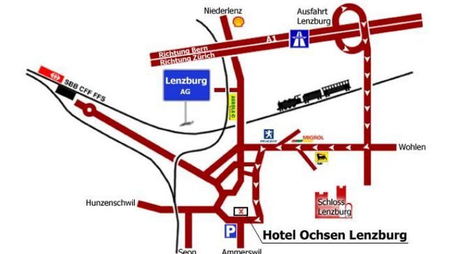 Ochsen Lenzburg Hotel Felszereltség fotó